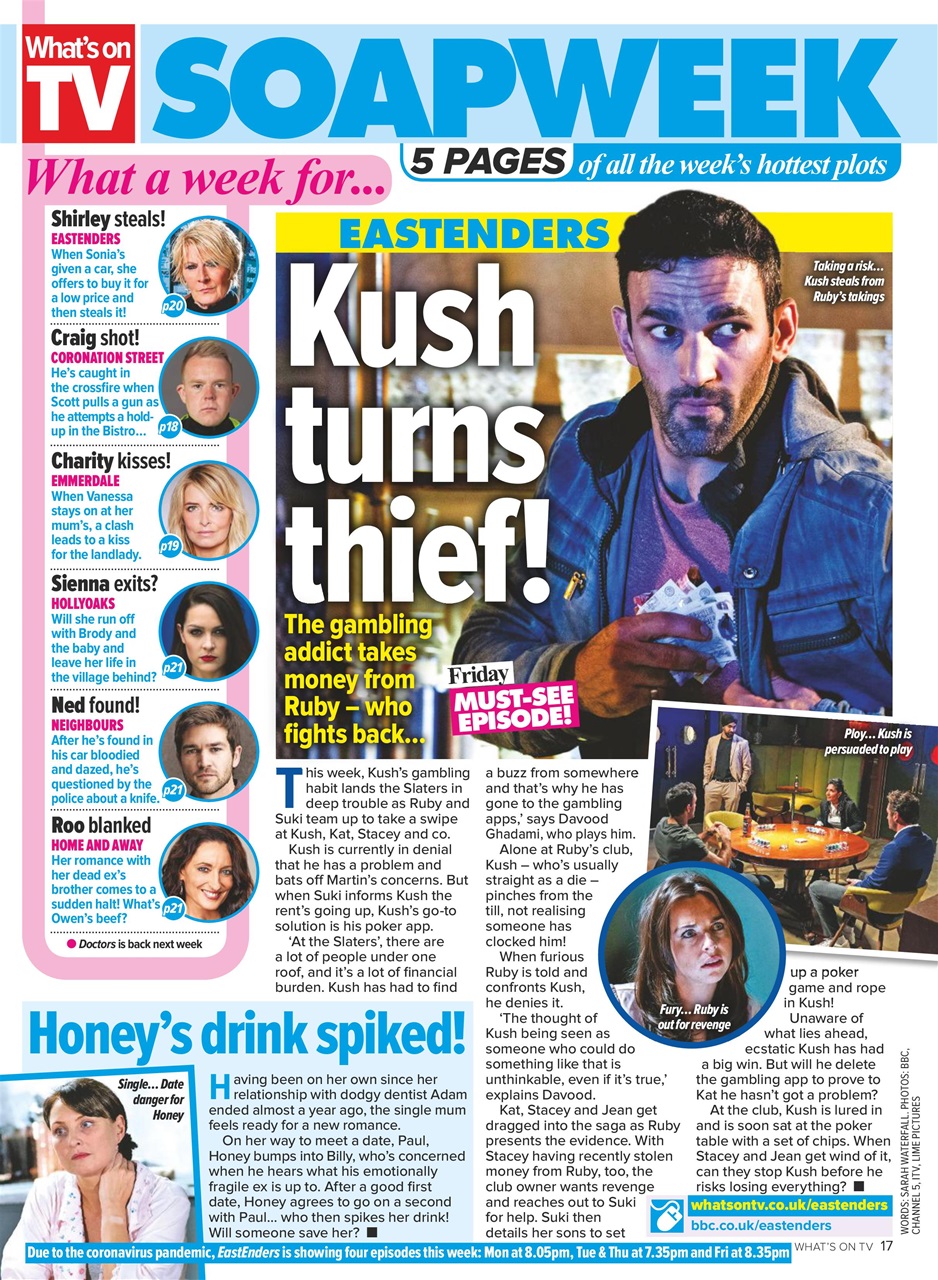 What's on TV Preview Pages