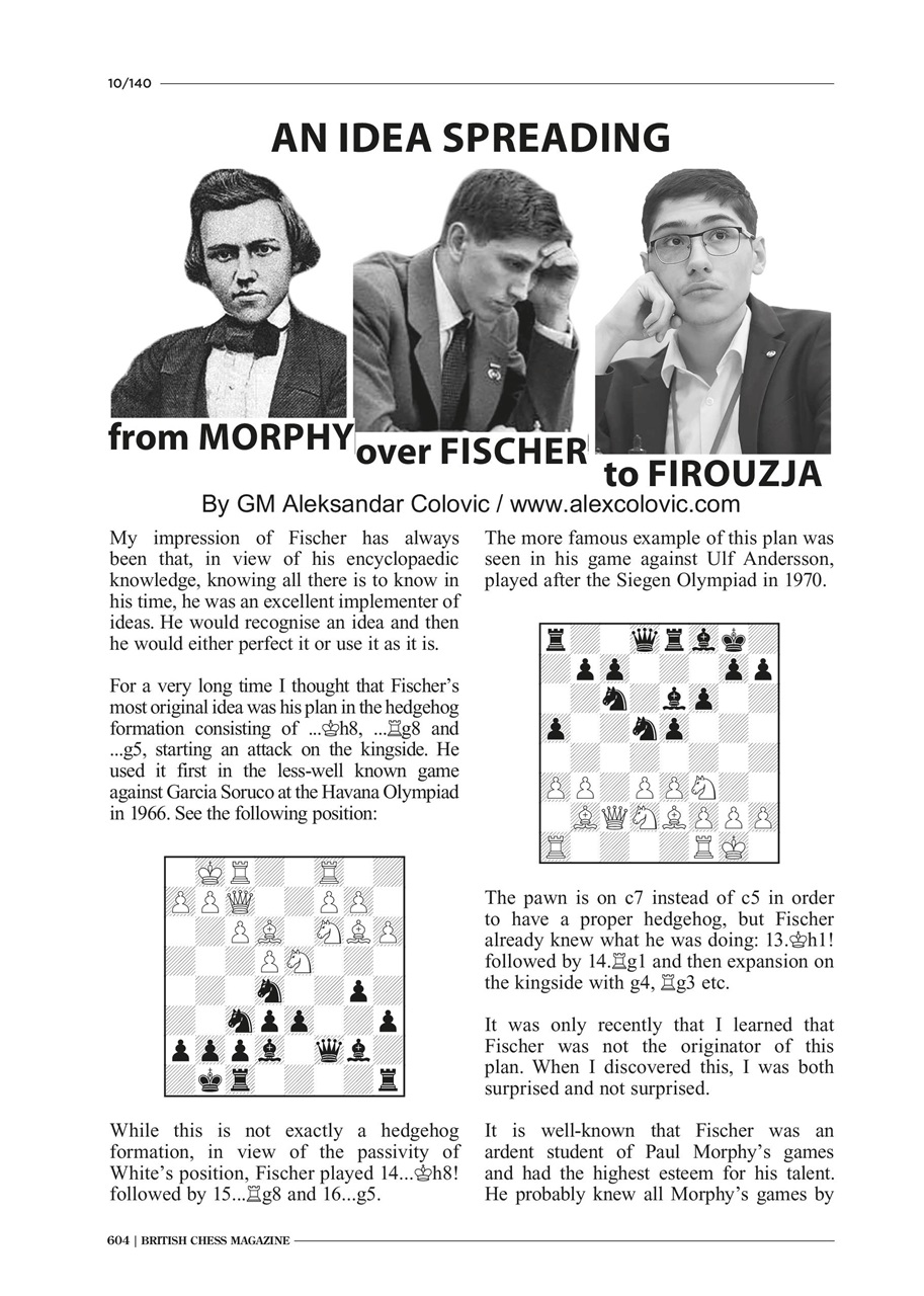 British Chess Magazine Preview Pages