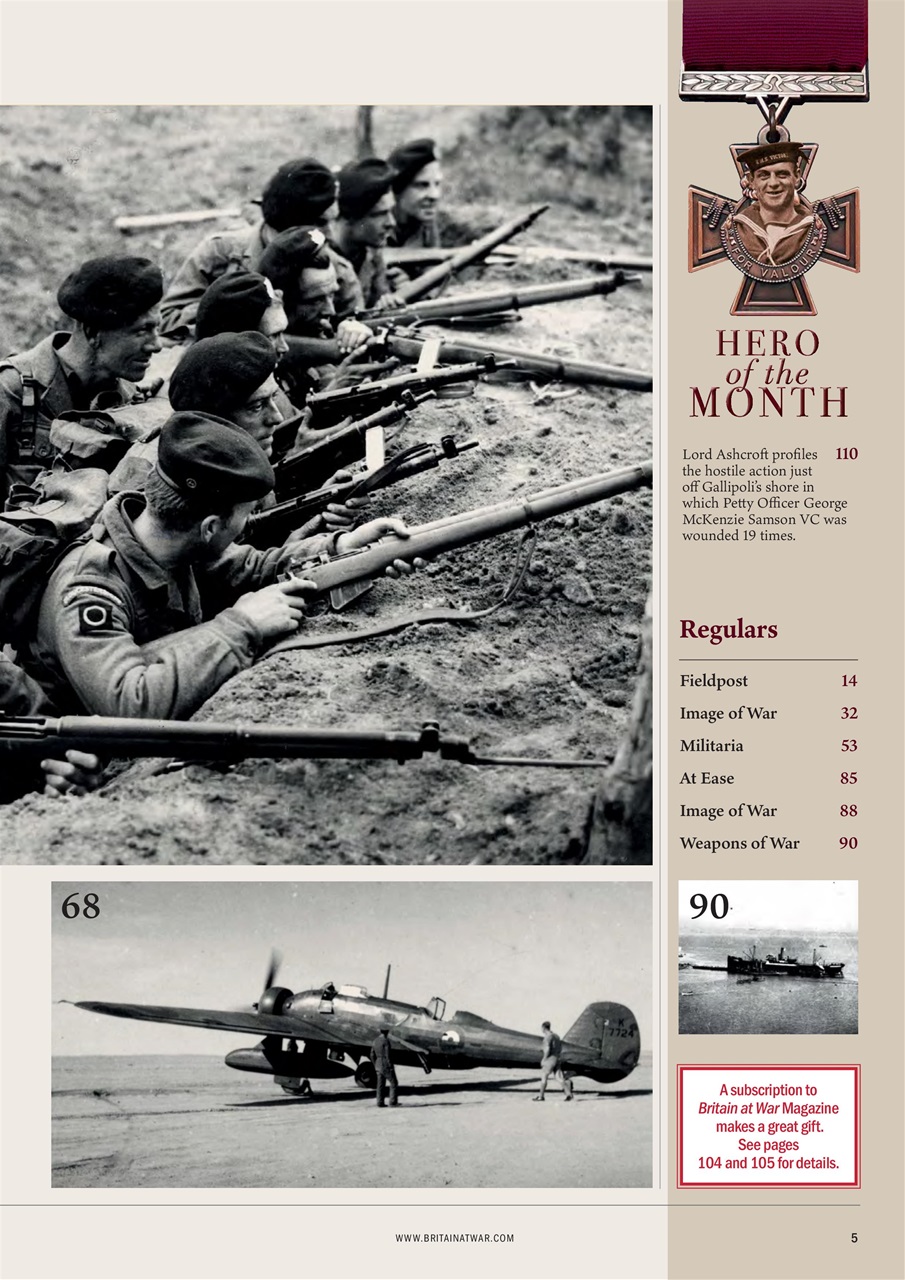 Britain at War Magazine Preview Pages
