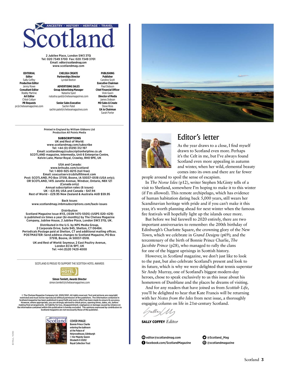 Scotland Magazine Preview Pages