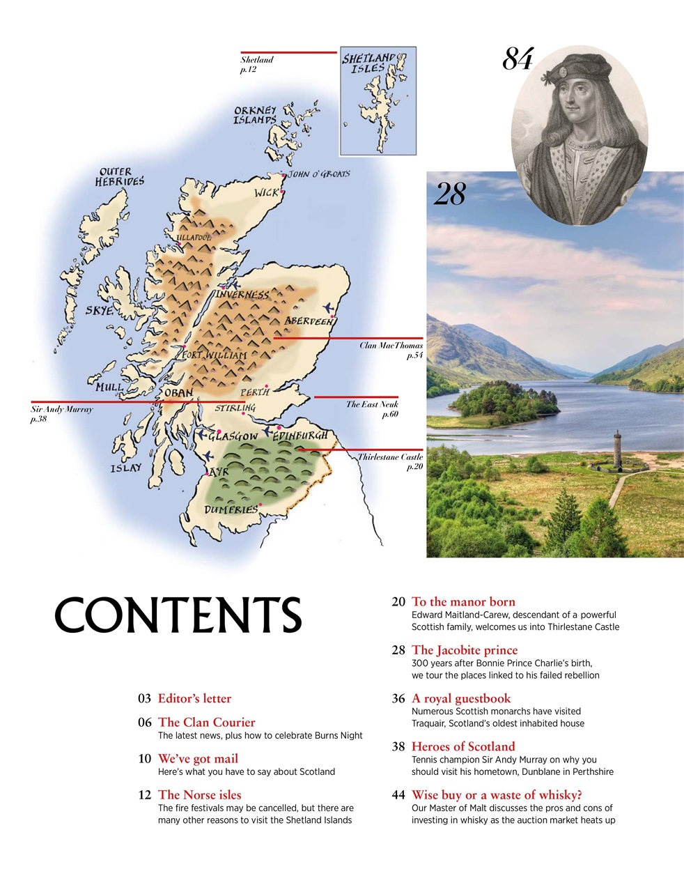 Scotland Magazine Preview Pages