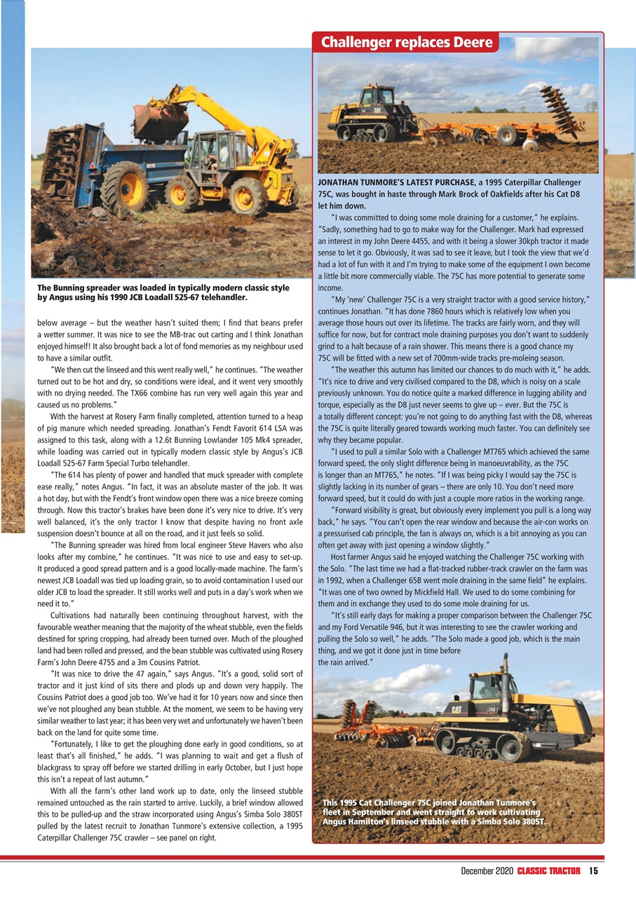 Classic Tractor Preview Pages