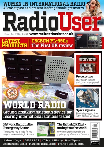 Radio User issue November 2020
