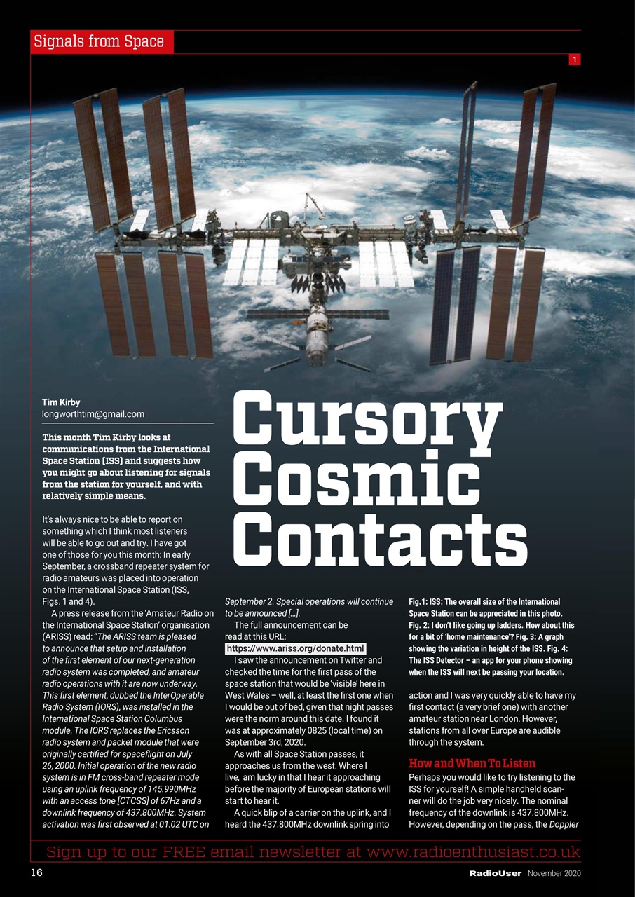 Radio User Preview Pages