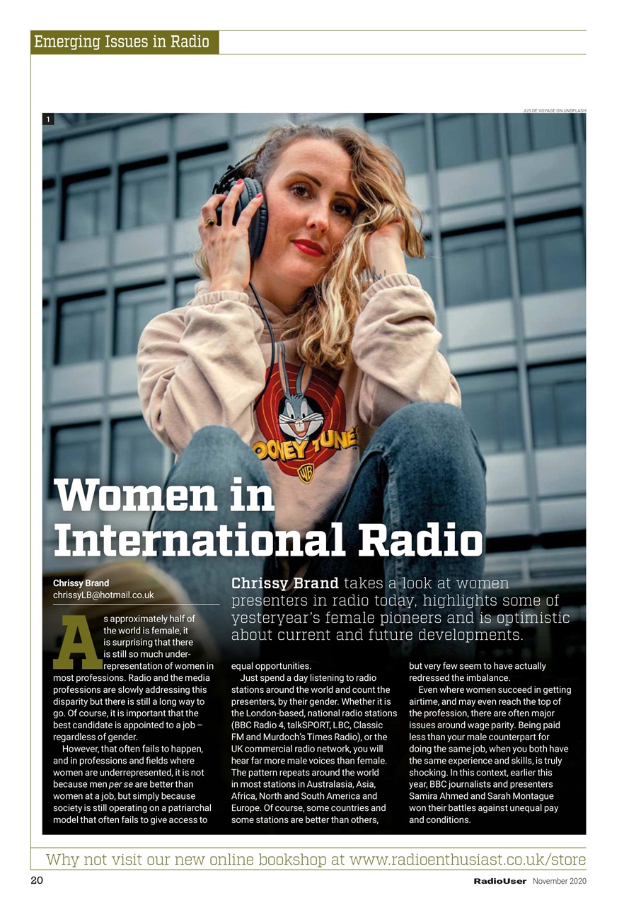 Radio User Preview Pages