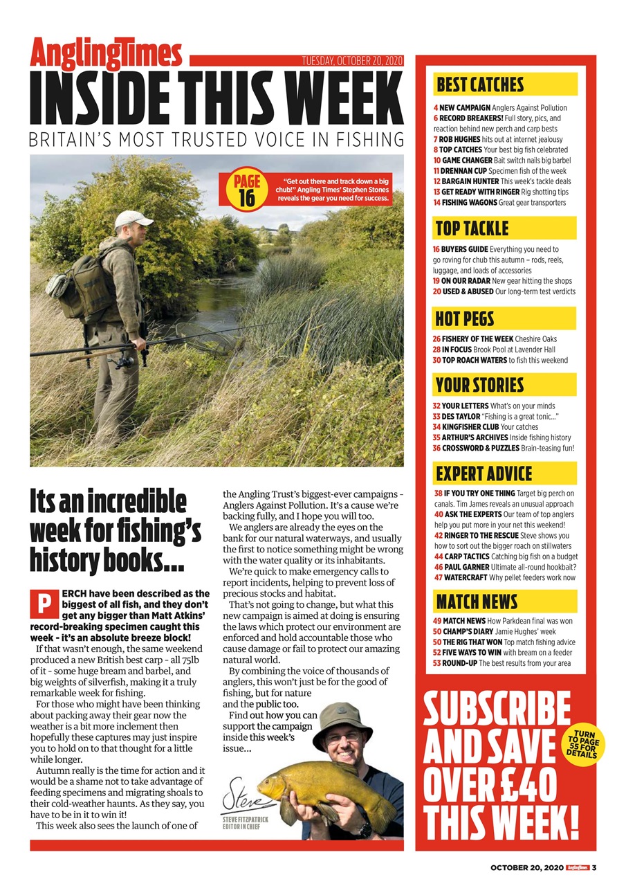 Angling Times Preview Pages