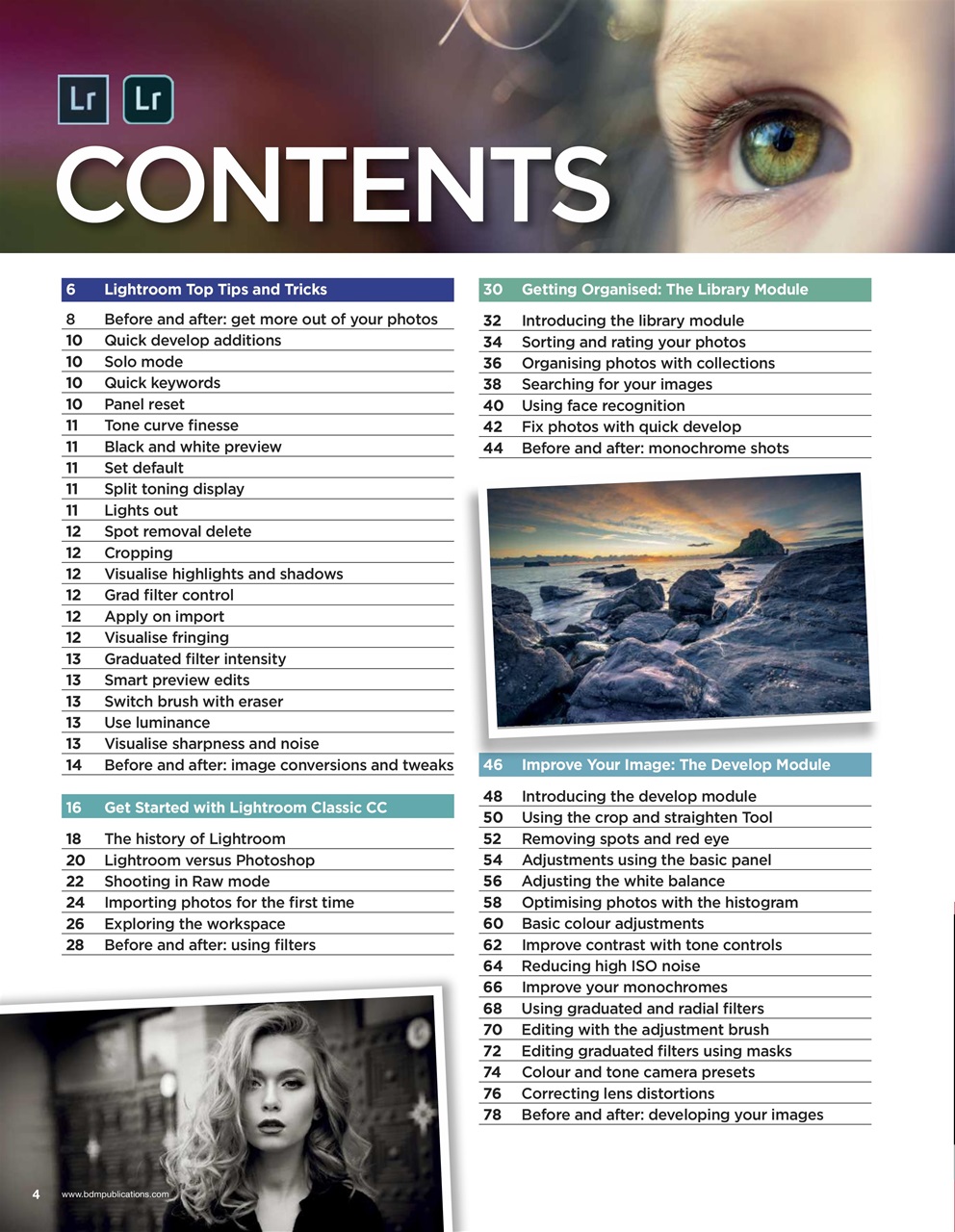 The Adobe Photoshop Lightroom Manual Preview Pages
