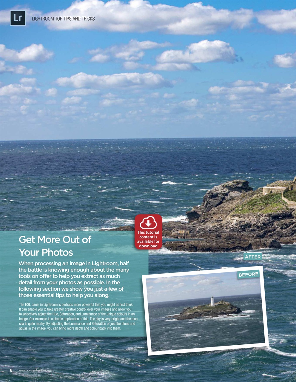 The Adobe Photoshop Lightroom Manual Preview Pages
