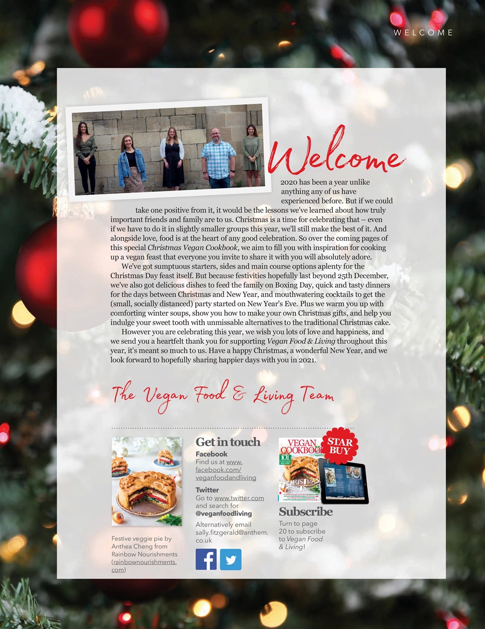 Vegan Cookbook Preview Pages