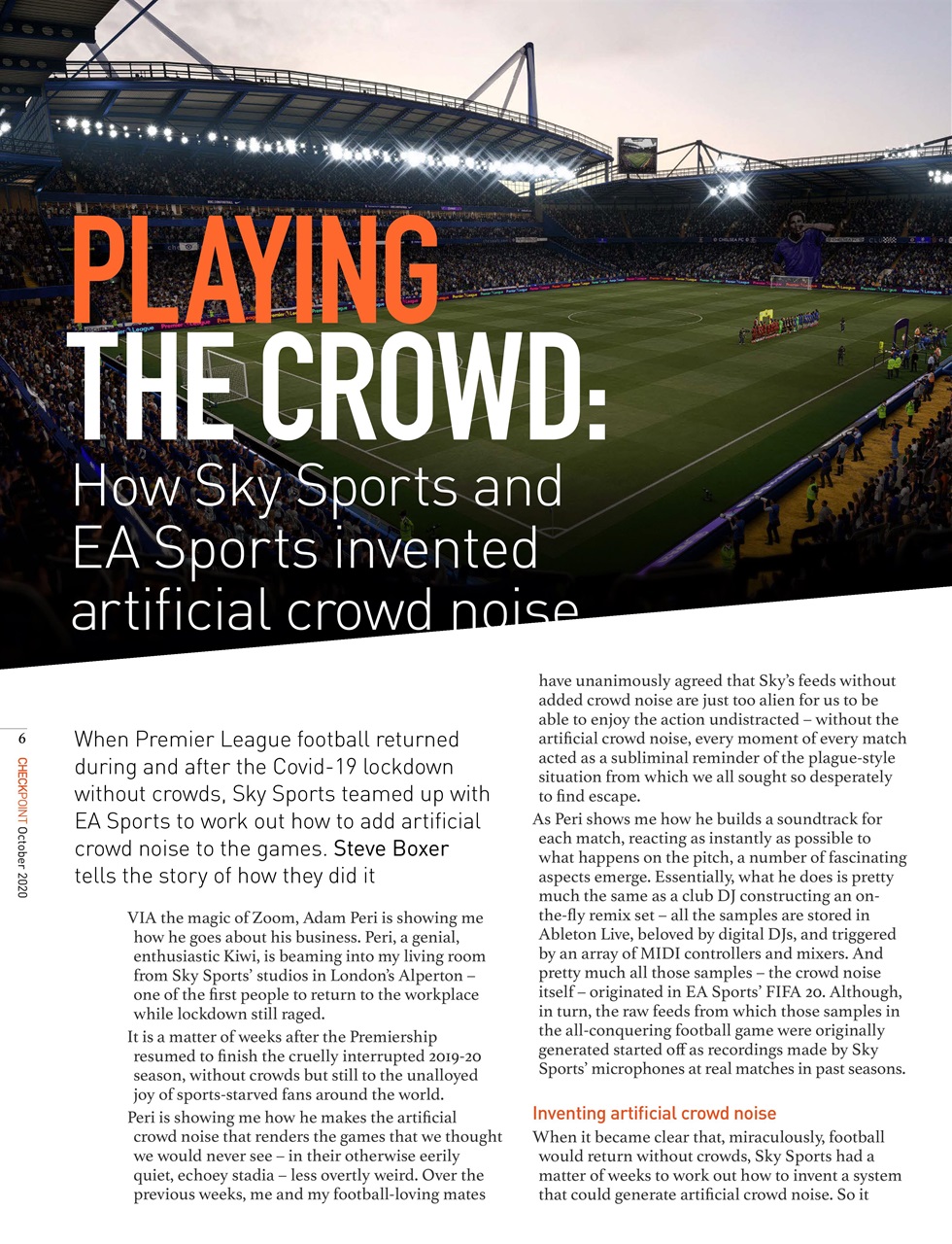 Checkpoint Magazine Preview Pages