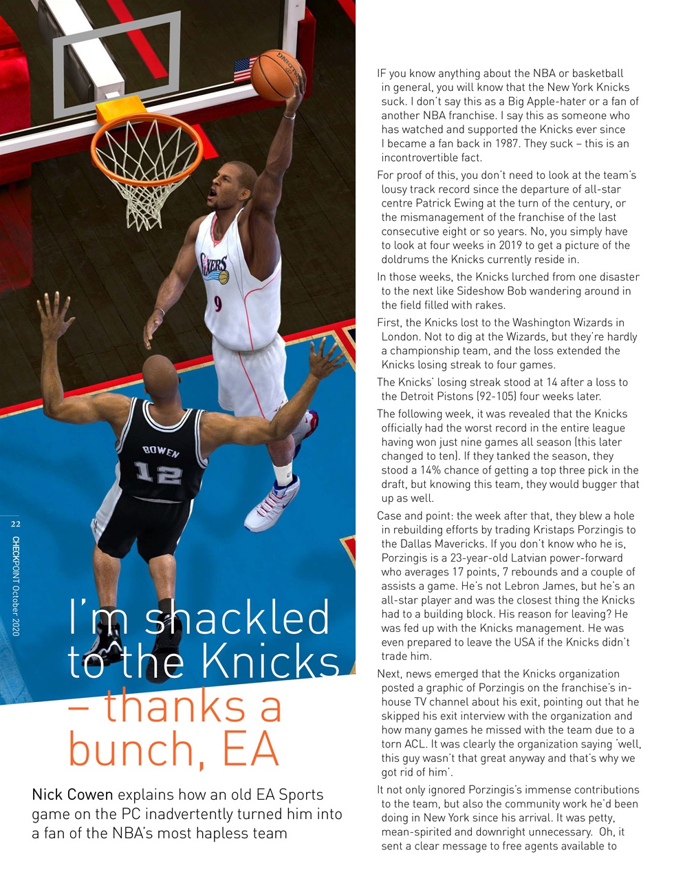 Checkpoint Magazine Preview Pages