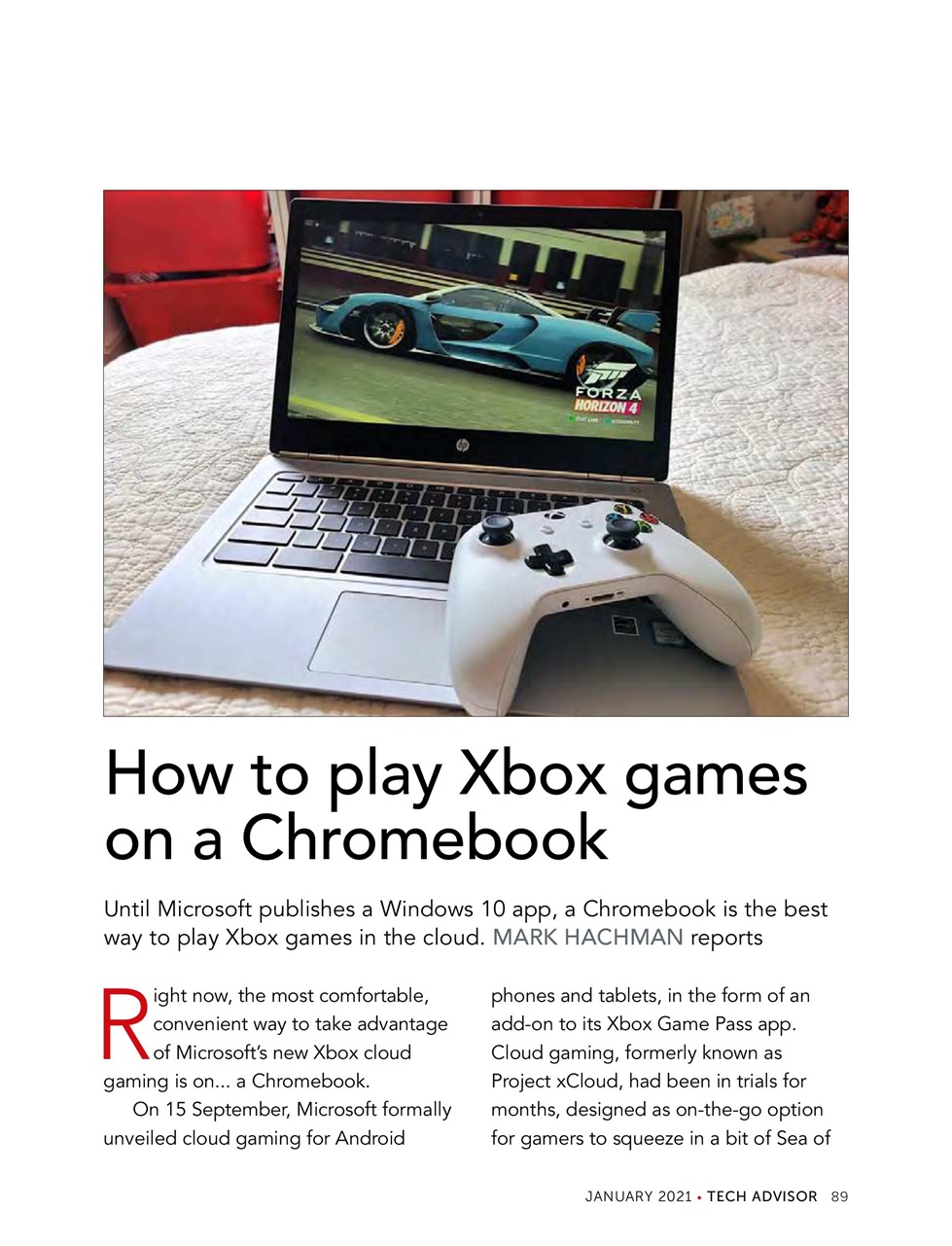 Tech Advisor Preview Pages