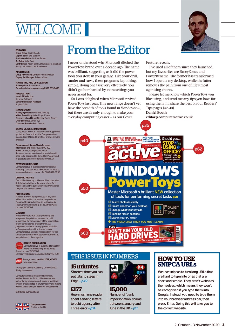 Computer Active Preview Pages