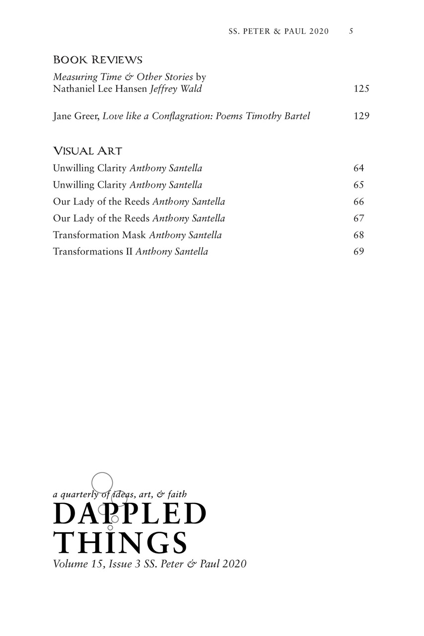 Dappled Things Preview Pages