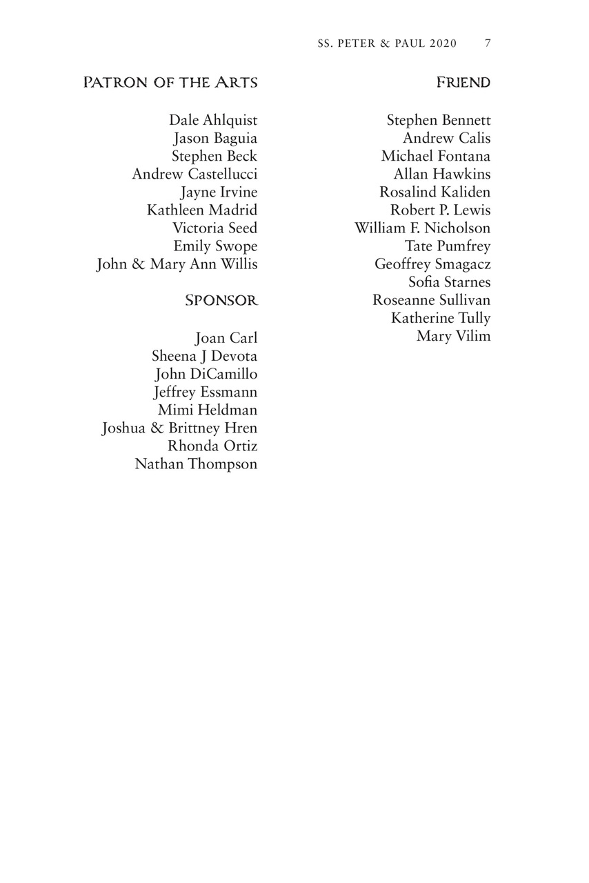 Dappled Things Preview Pages