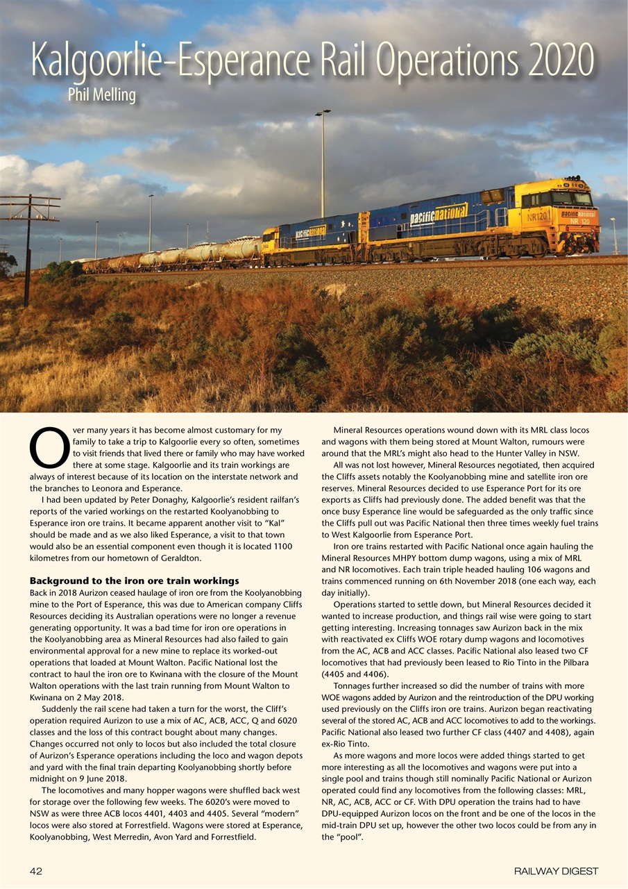 Railway Digest Preview Pages