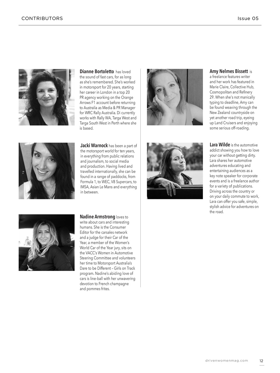 Driven Women Magazine Preview Pages