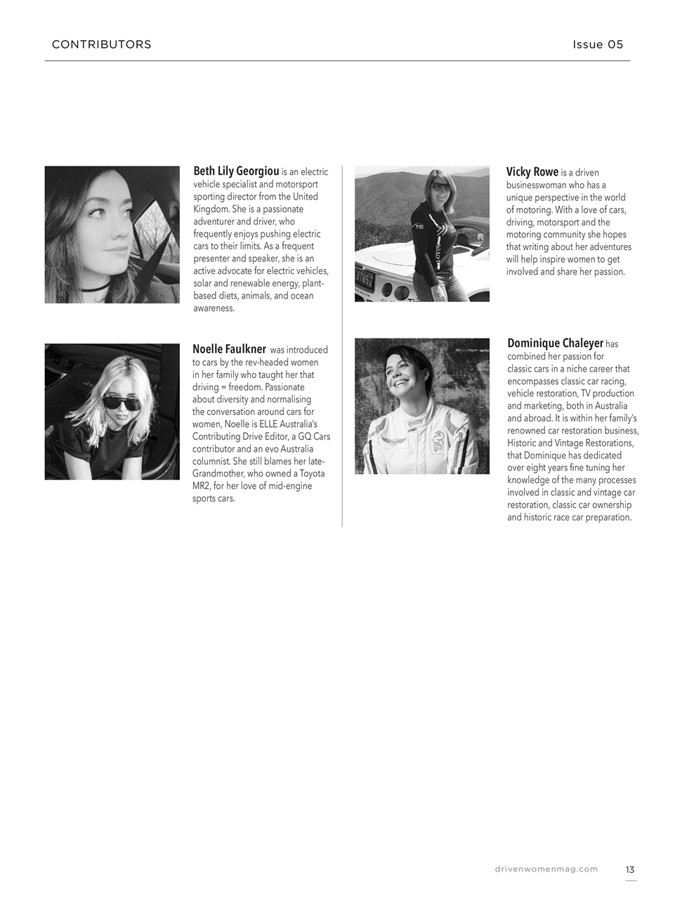 Driven Women Magazine Preview Pages