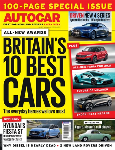 Autocar issue 21st October 2020