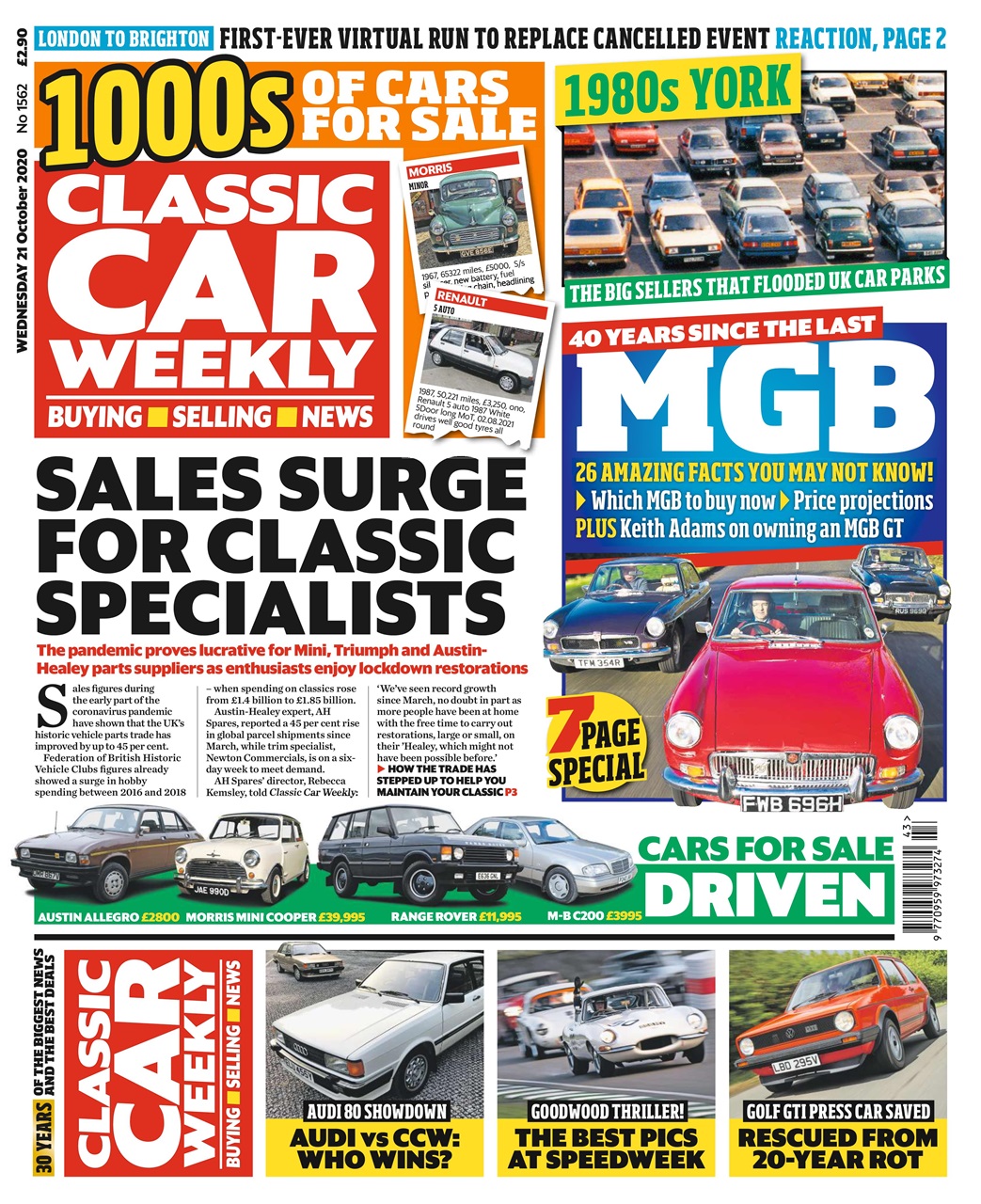 Classic Car Weekly Preview Pages