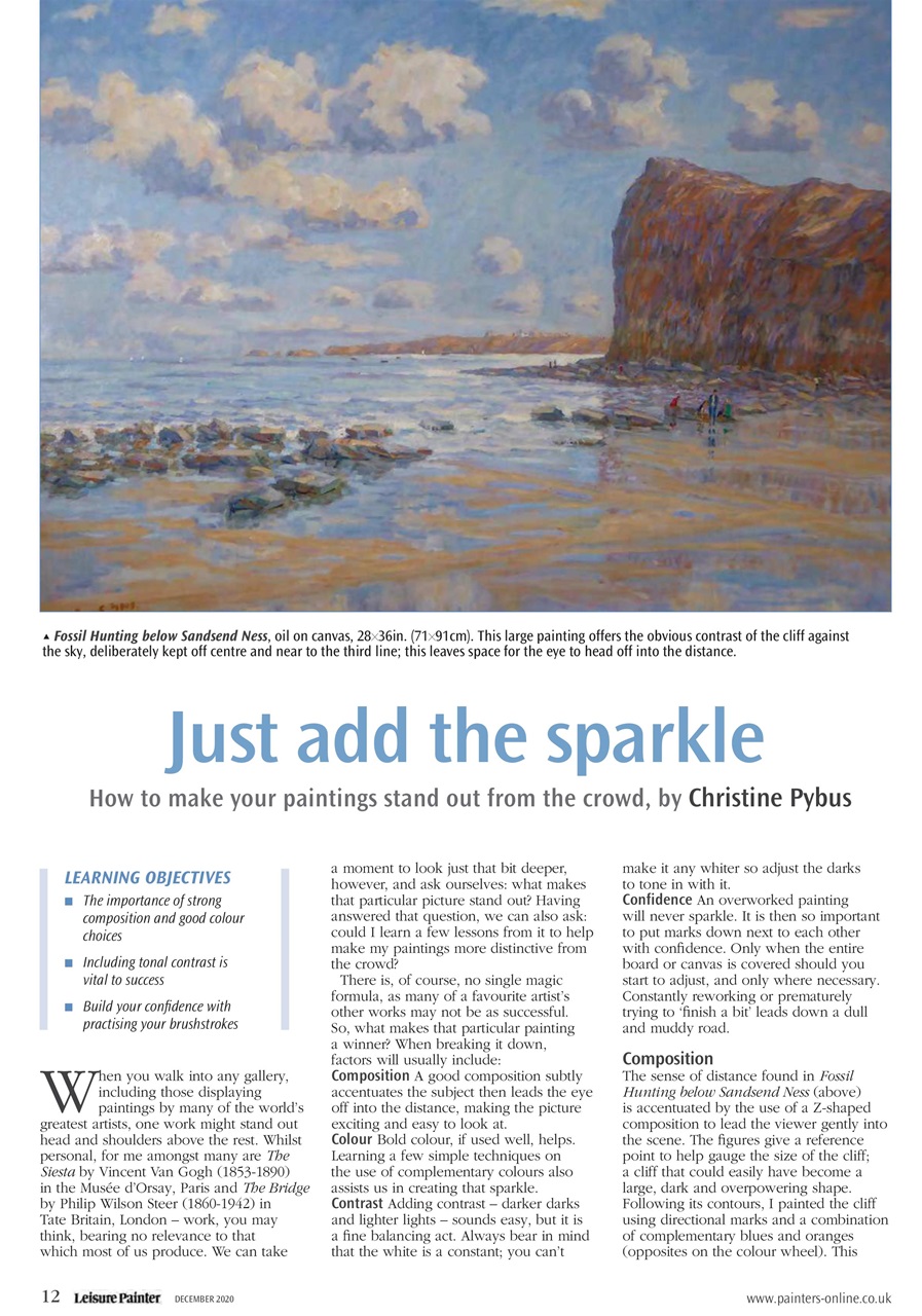 Leisure Painter & The Artist Preview Pages