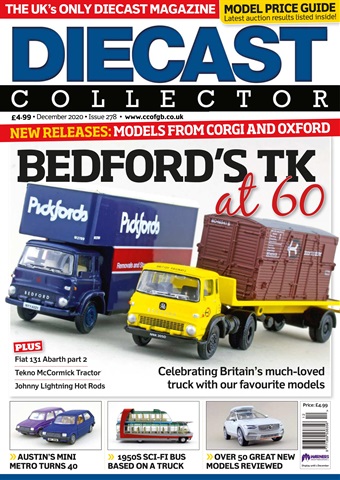 Diecast Collector issue December 2020