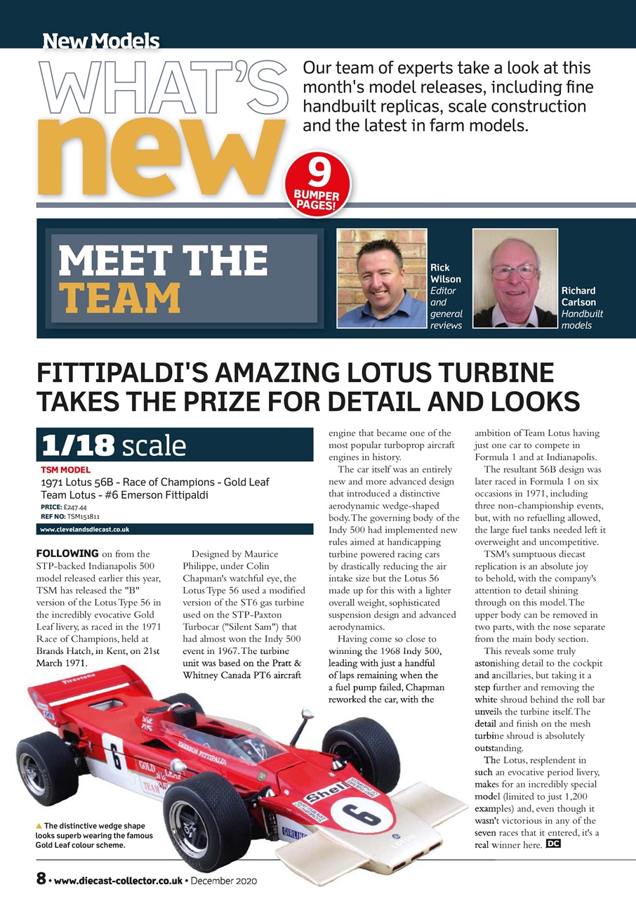 Diecast Collector Preview Pages