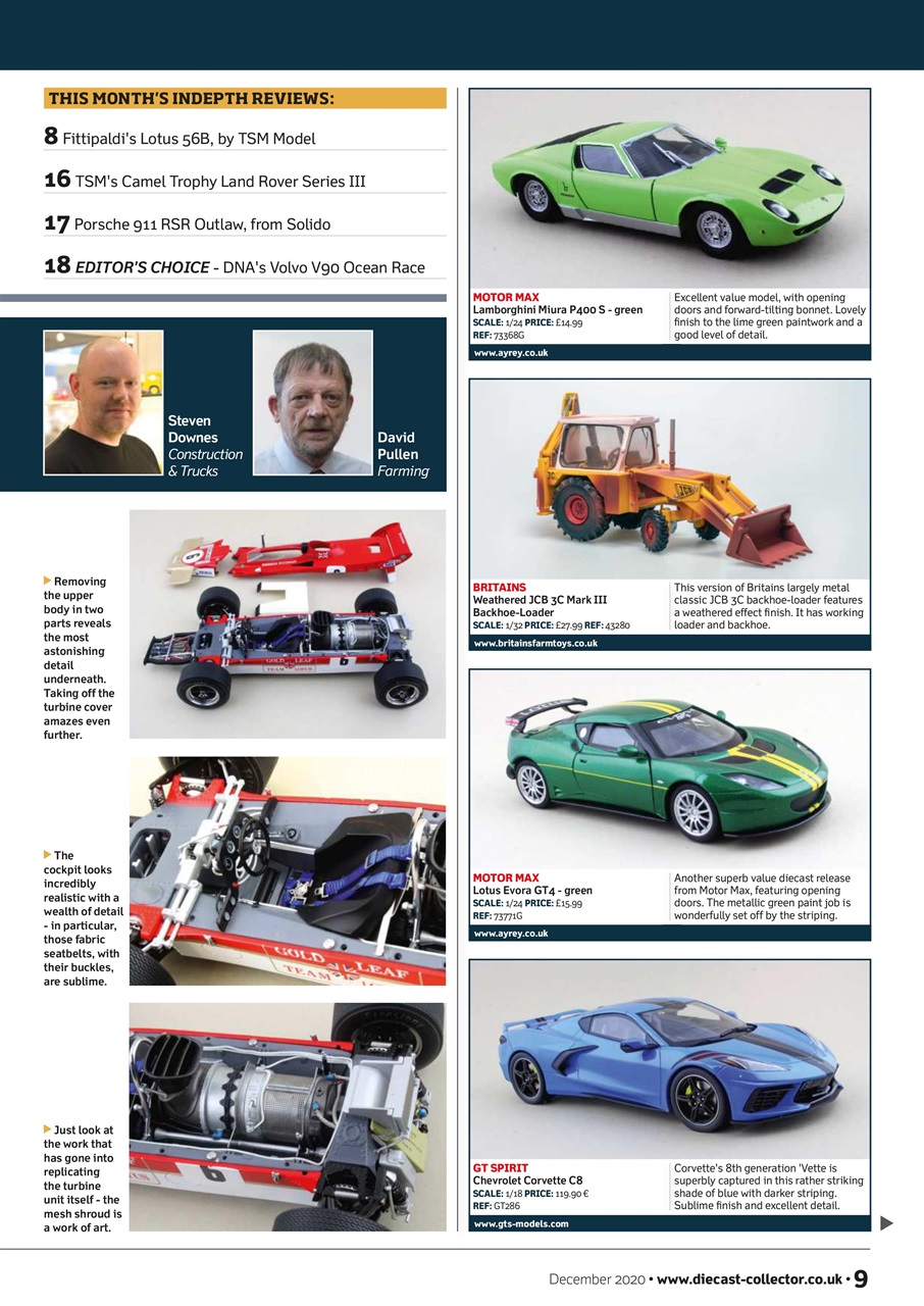 Diecast Collector Preview Pages