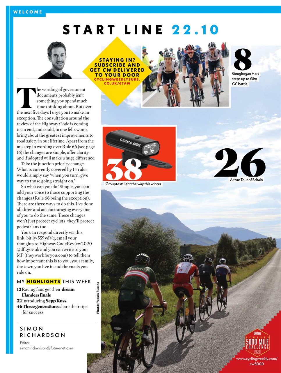 Cycling Weekly Preview Pages