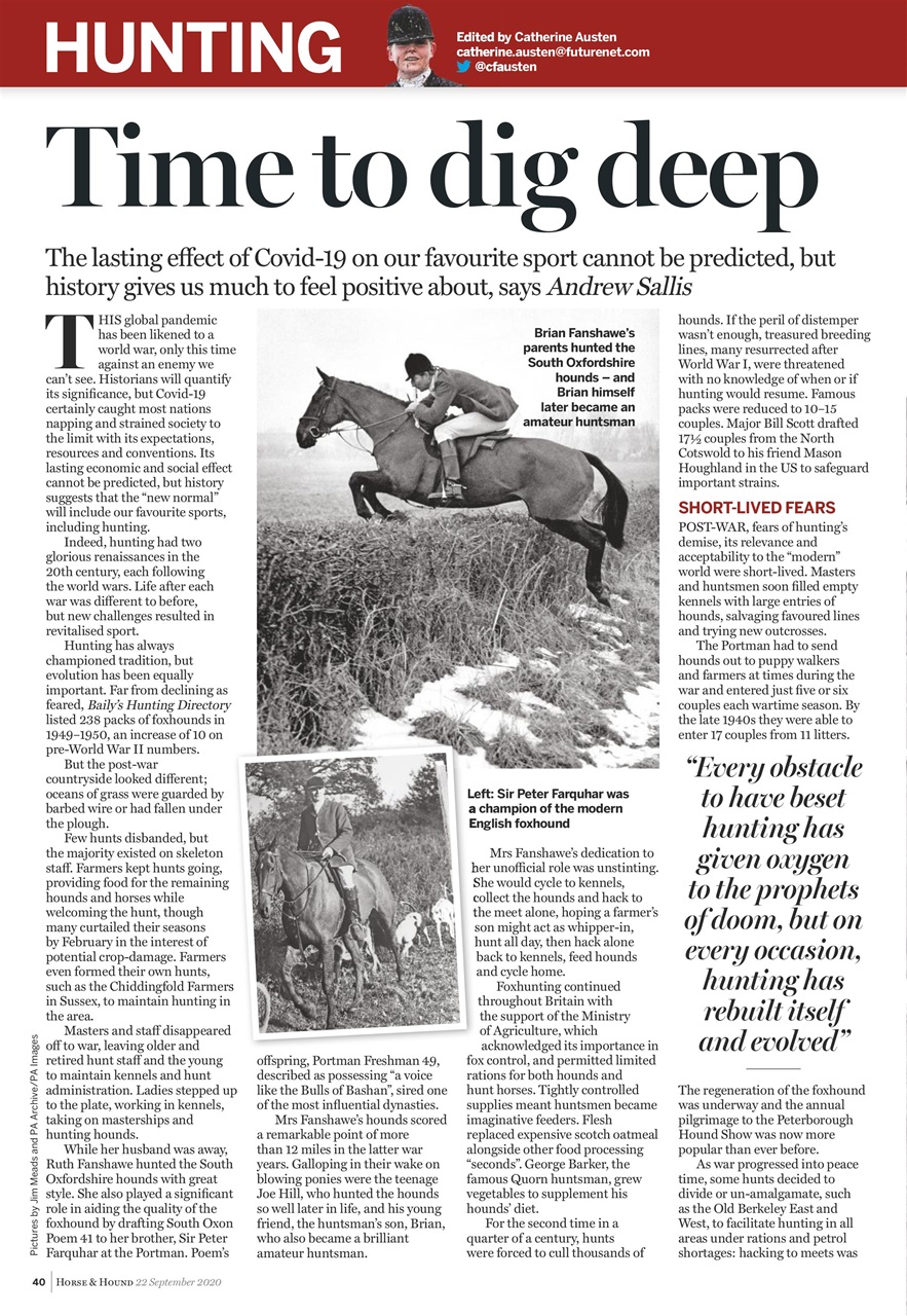 Horse & Hound Preview Pages