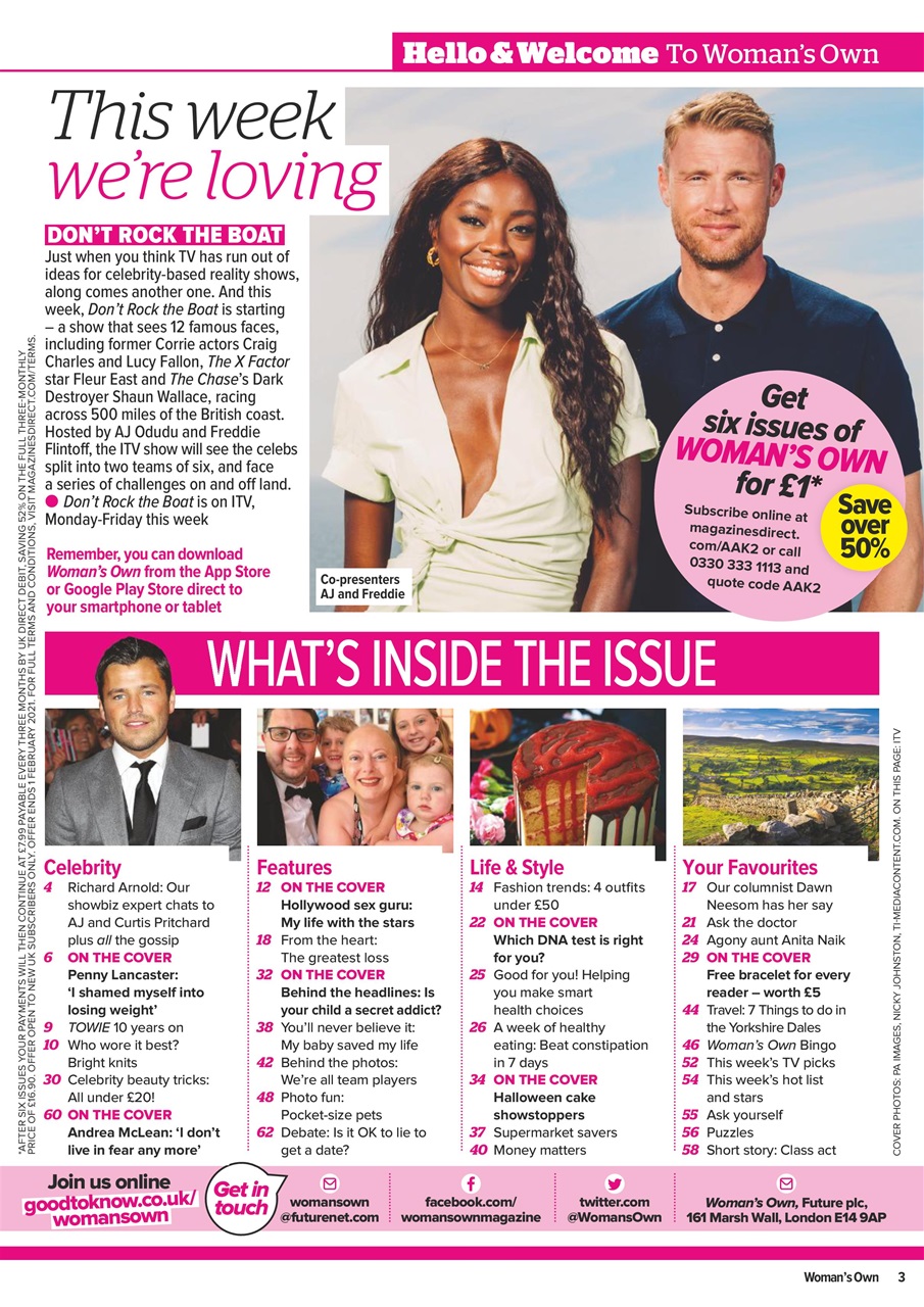 Woman's Own Preview Pages