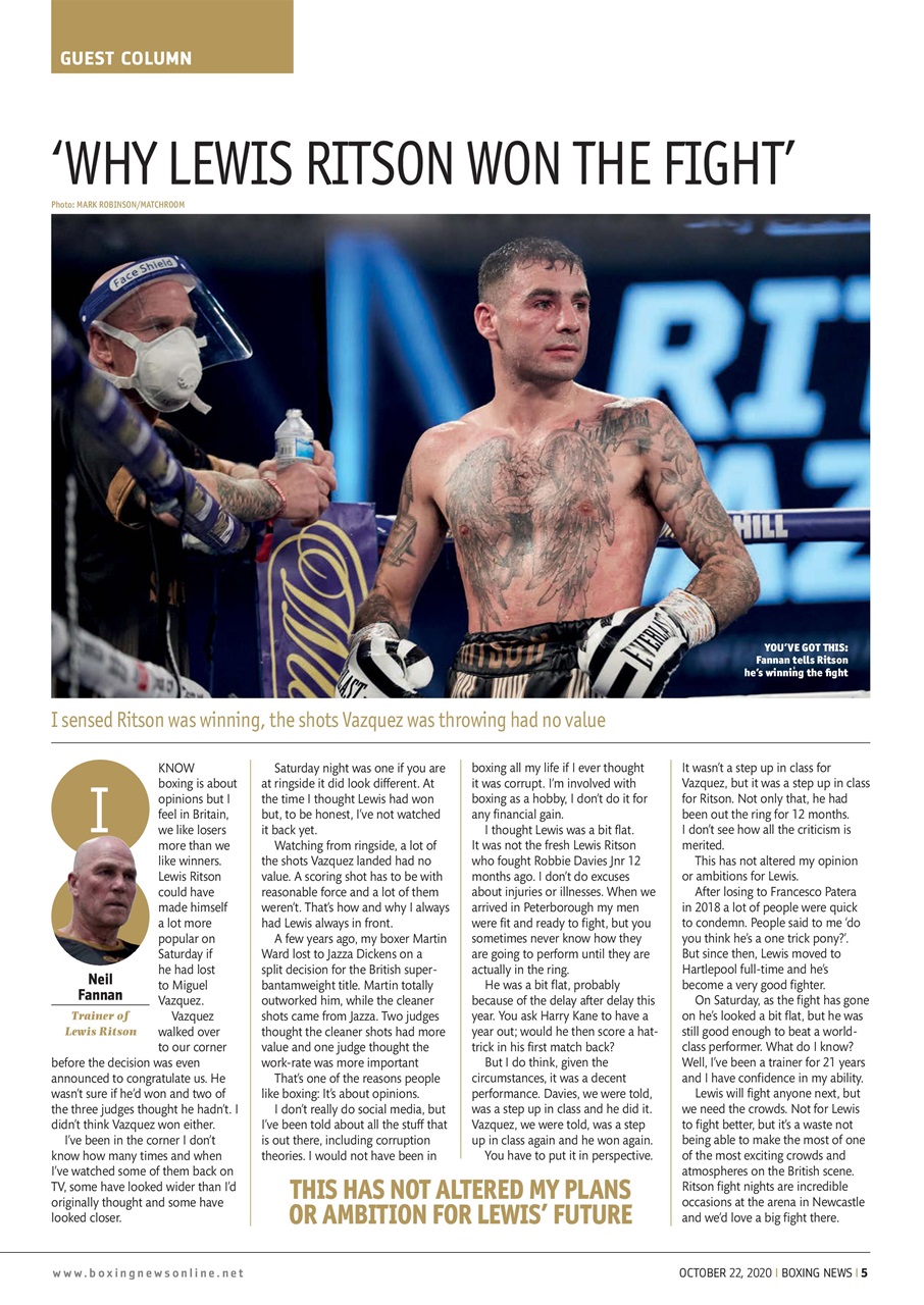 Boxing News Preview Pages