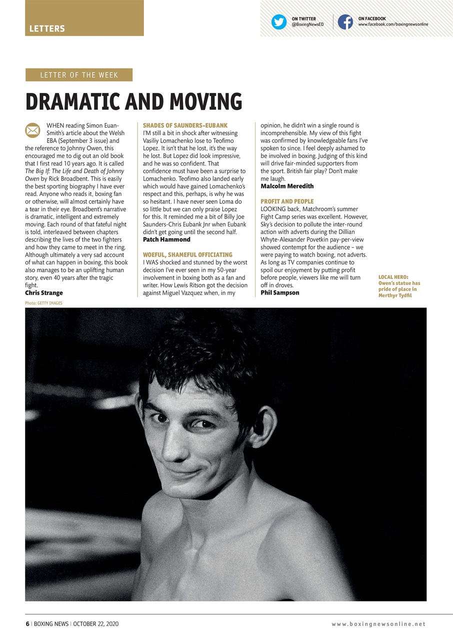 Boxing News Preview Pages