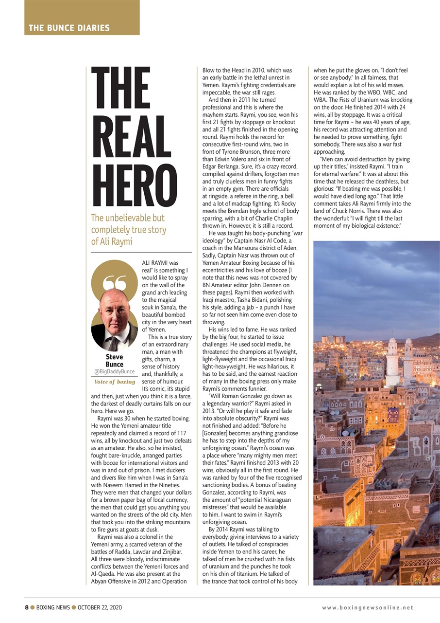 Boxing News Preview Pages