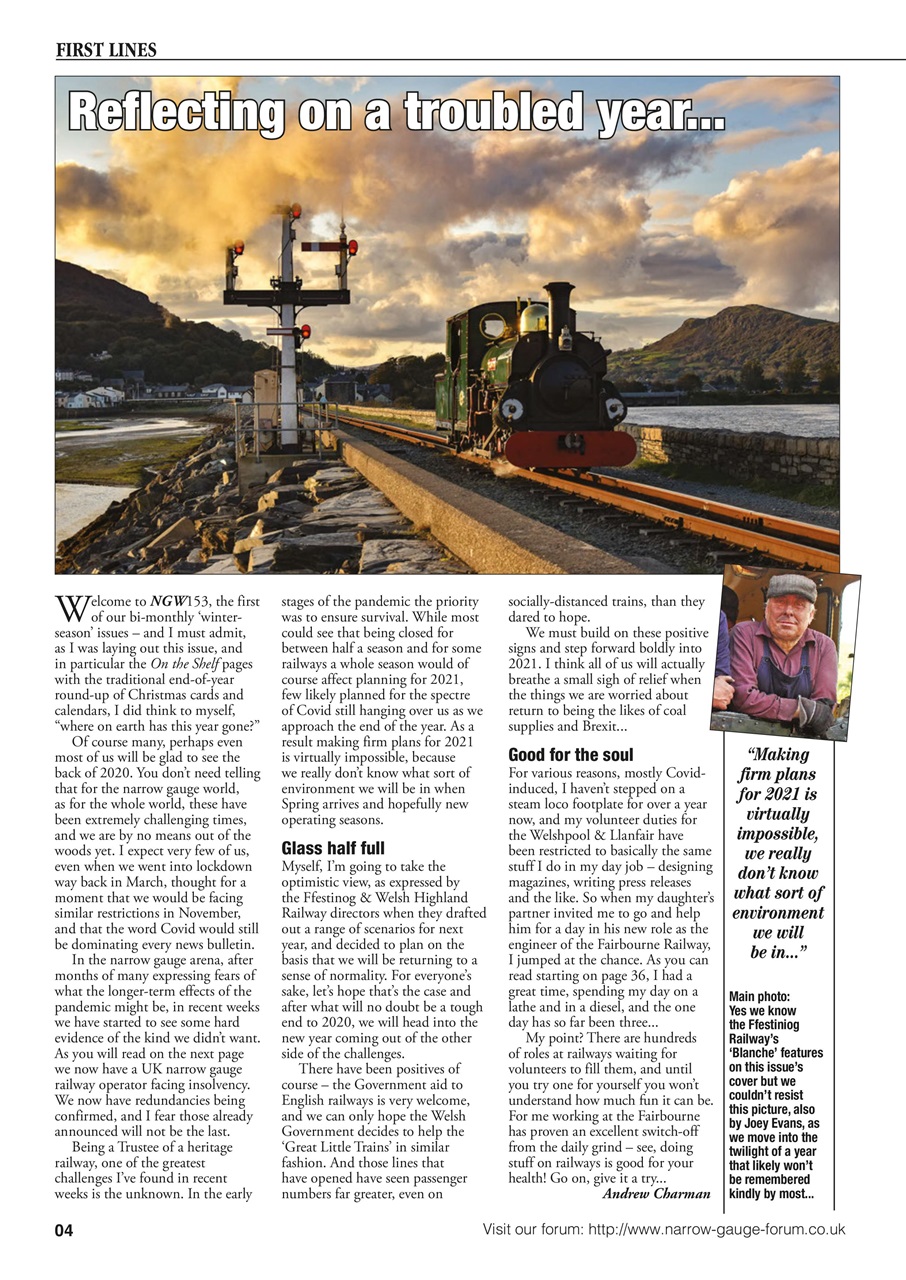 Narrow Gauge World Preview Pages
