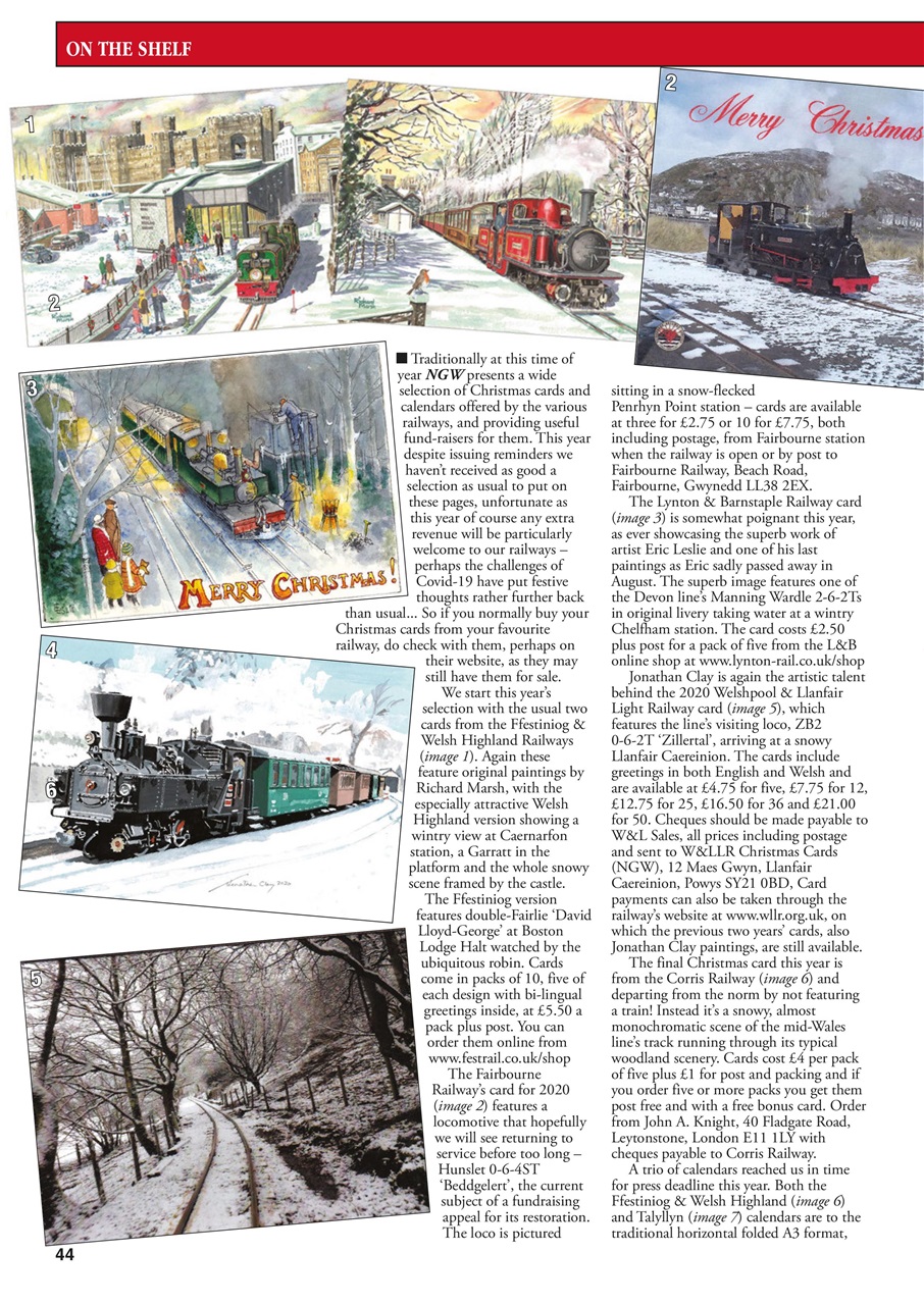 Narrow Gauge World Preview Pages