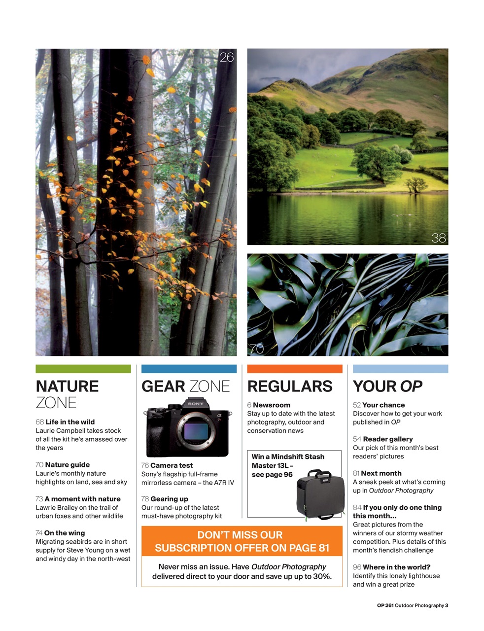 Outdoor Photography Preview Pages