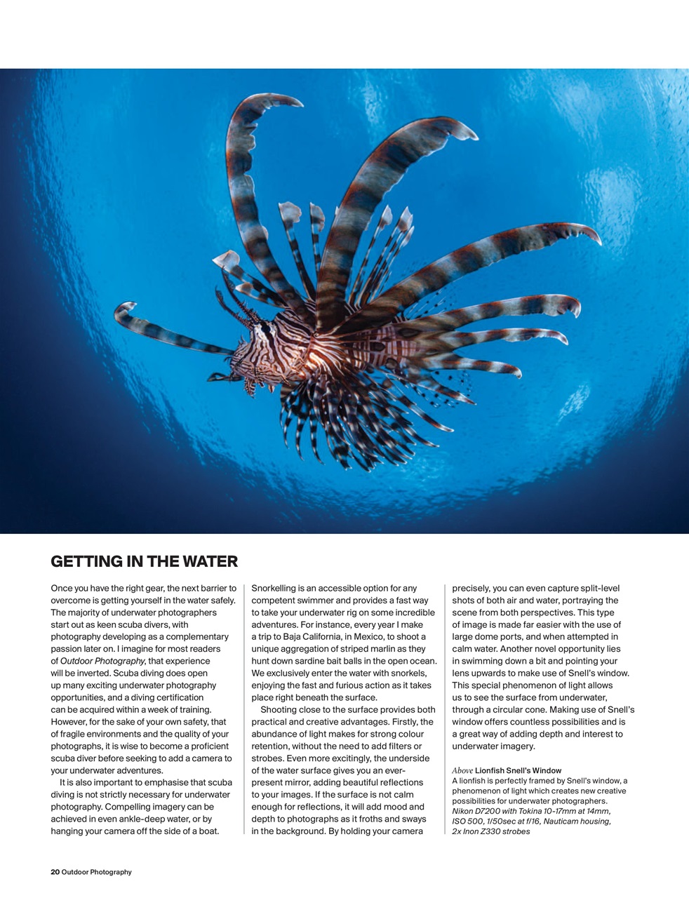 Outdoor Photography Preview Pages
