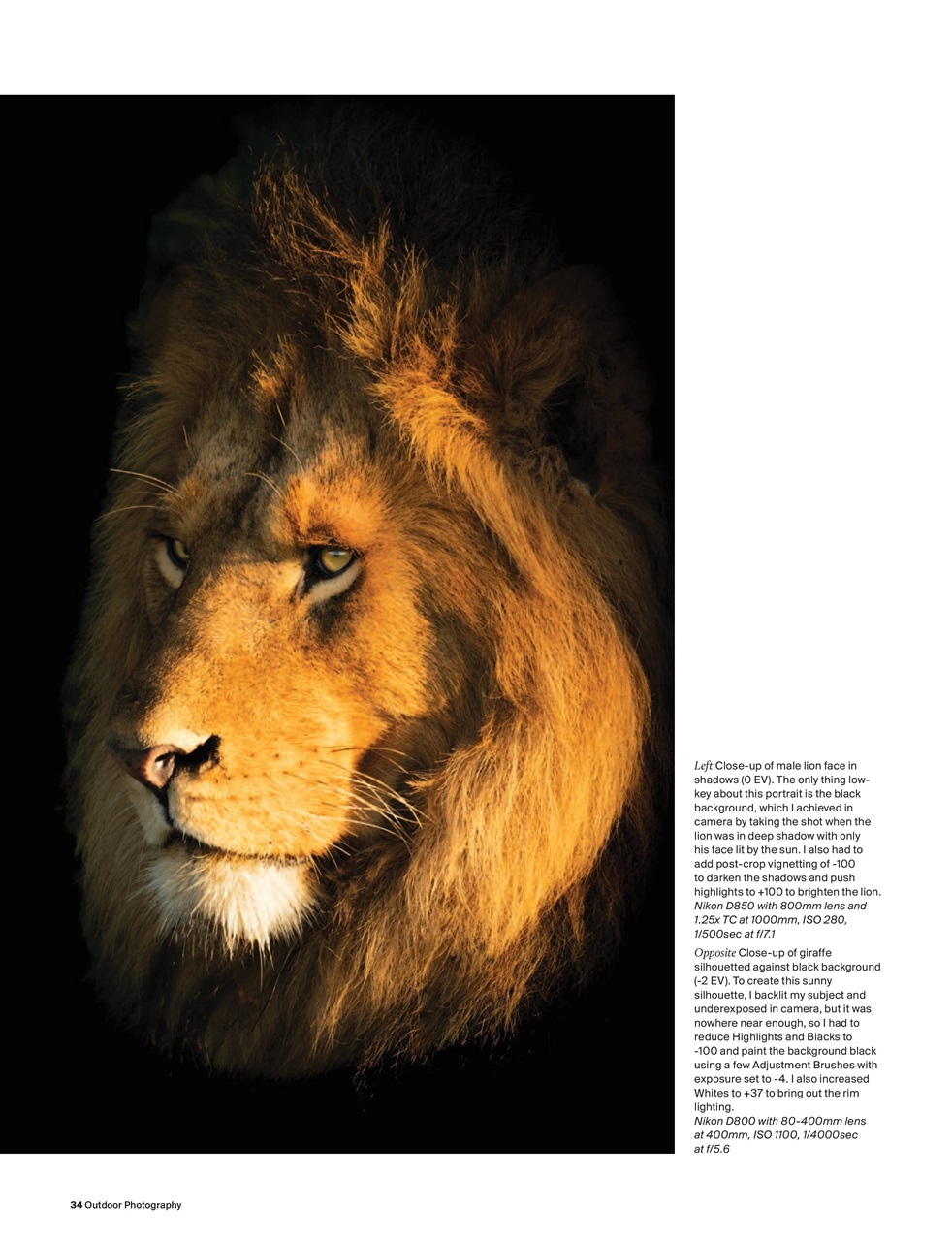 Outdoor Photography Preview Pages