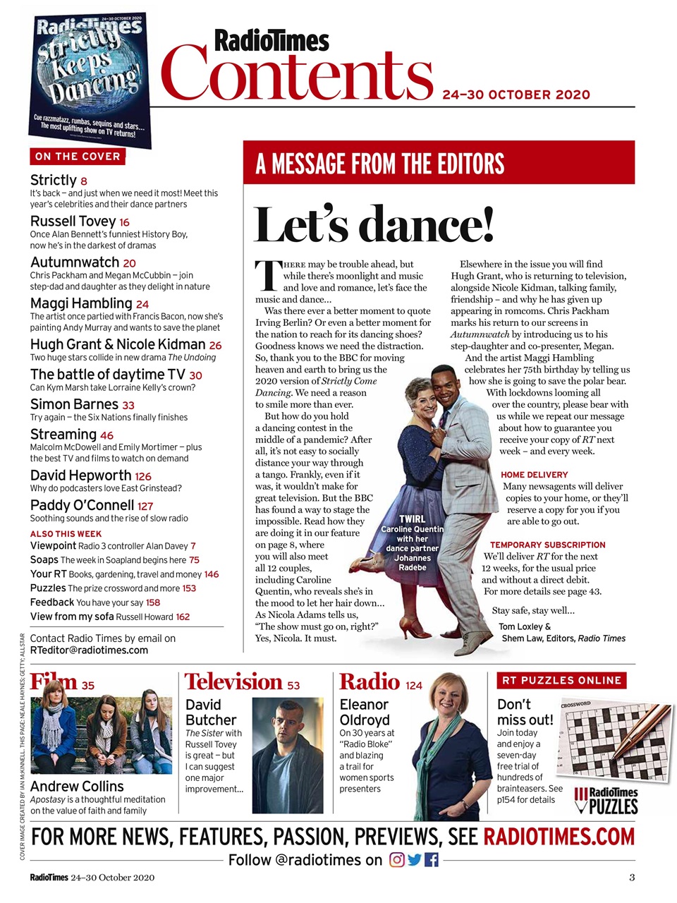 Radio Times Preview Pages