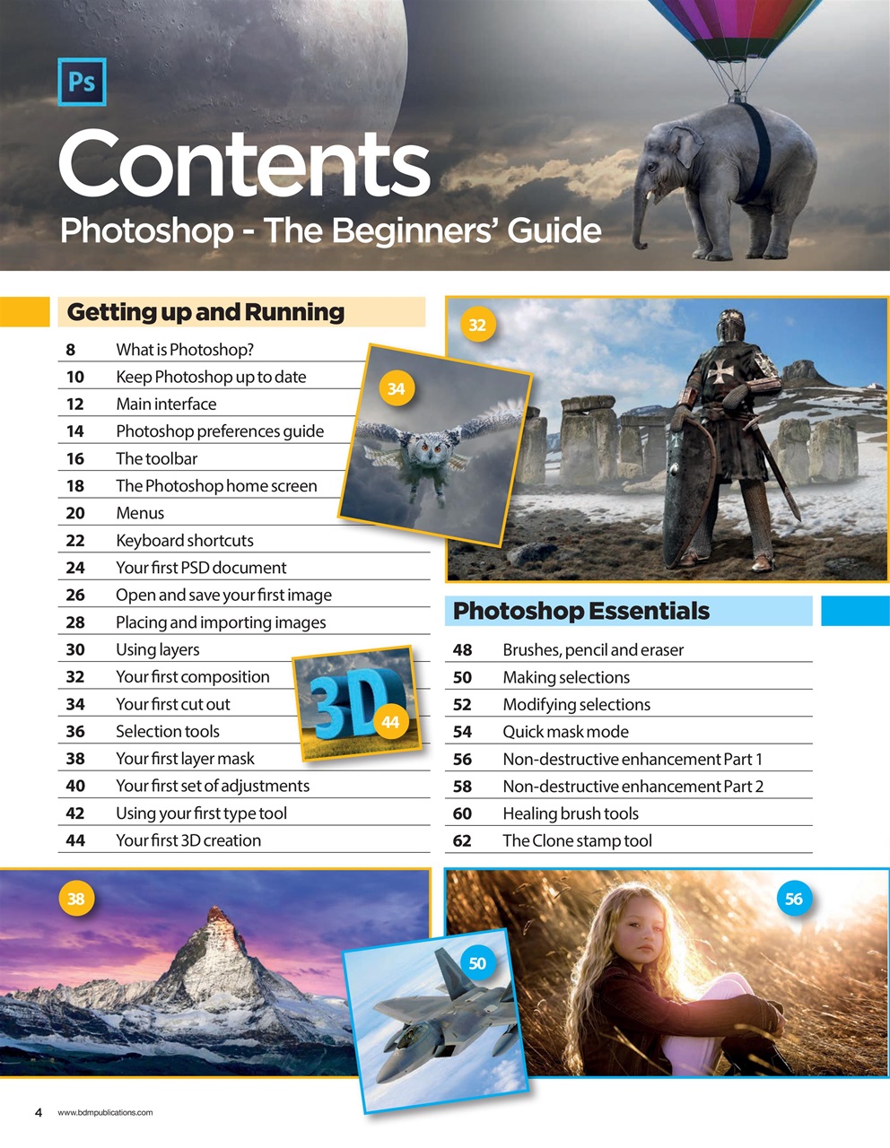 Photoshop User Preview Pages