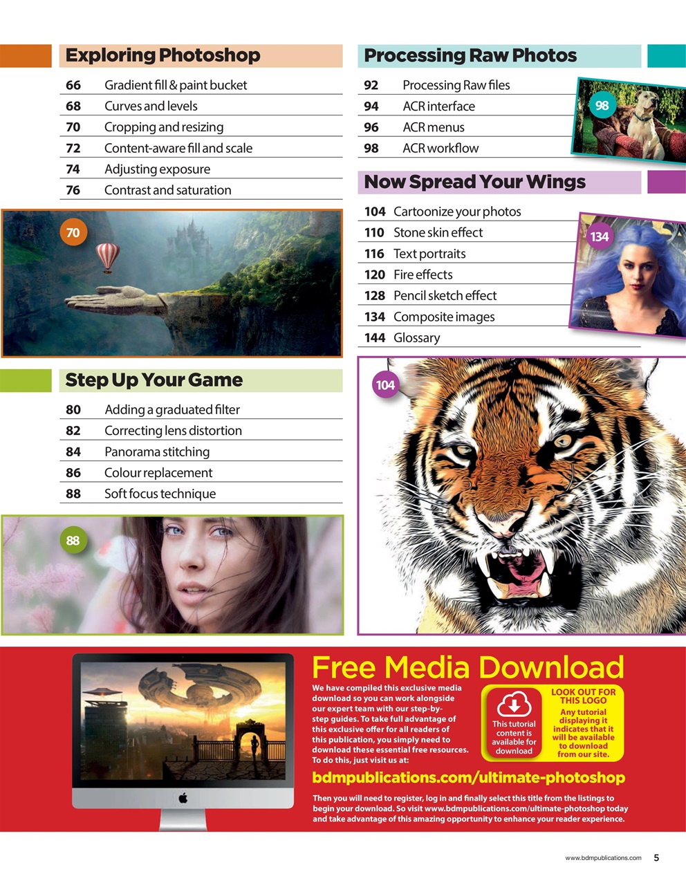 Photoshop User Preview Pages