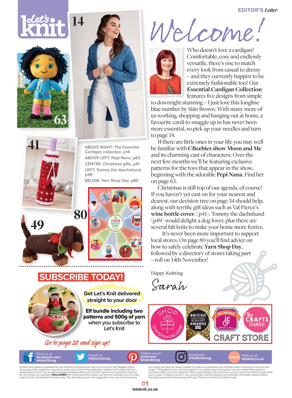 Let's Knit Preview Pages