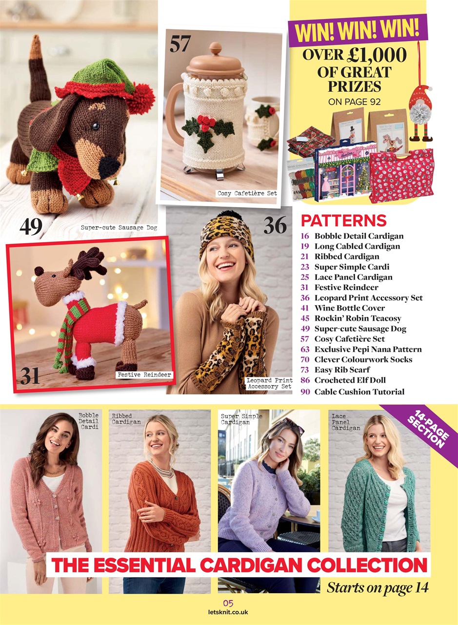 Let's Knit Preview Pages