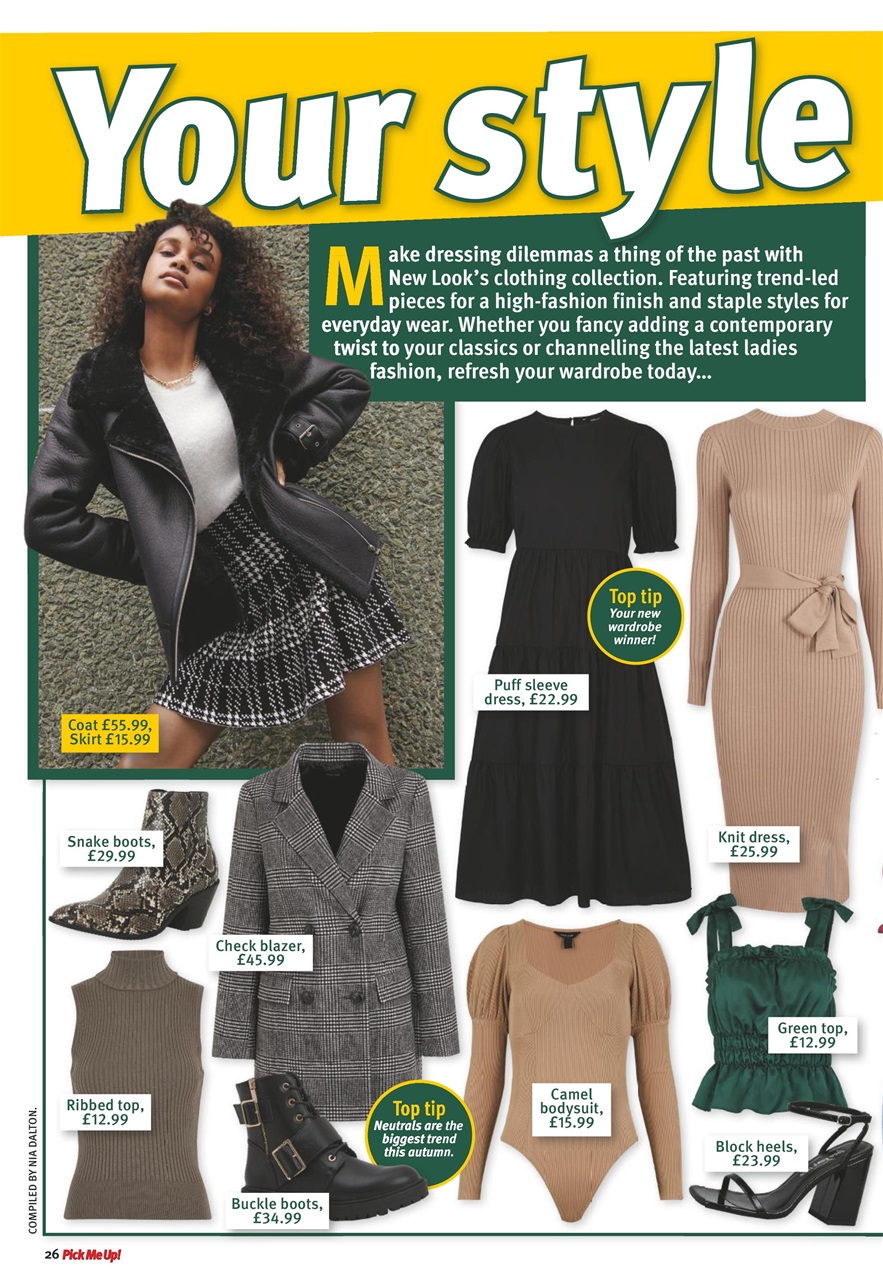 Pick Me Up Preview Pages