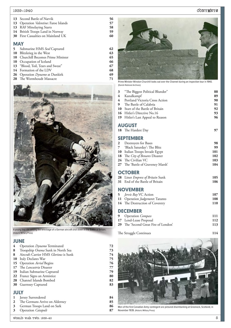 Britain at War Magazine Preview Pages