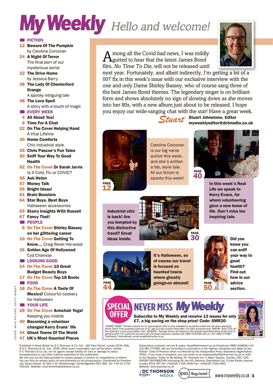 My Weekly Preview Pages