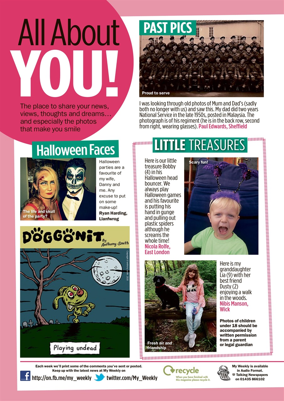 My Weekly Preview Pages