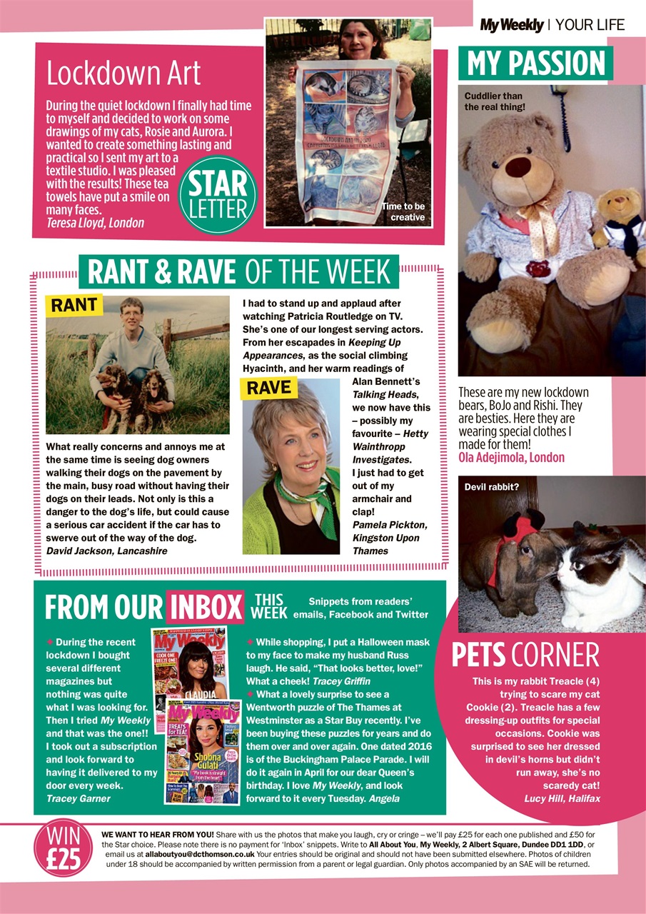 My Weekly Preview Pages