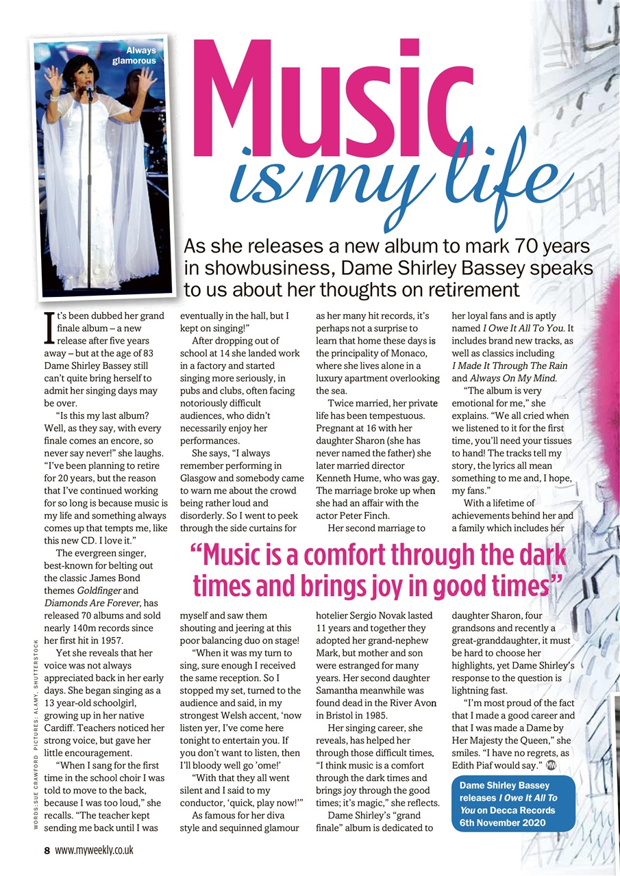 My Weekly Preview Pages